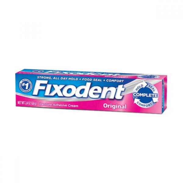 Fixador de Dentadura Fixodent Original Creme Com 68g