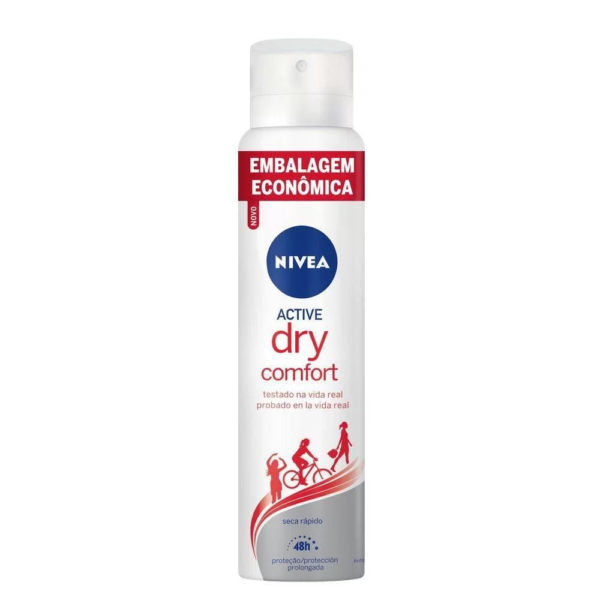 Desodorante Aerosol Nivea Active Dry Comfort Com 200ml