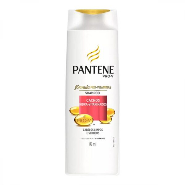 Shampoo Pantene Cachos Hidra Vitaminados Com 175ml