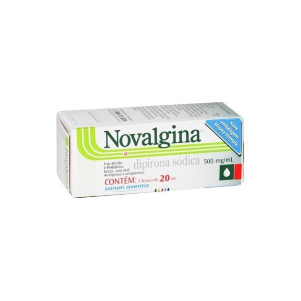 Novalgina 500mg/ml Solução Oral Gotas Com 20ml Sanofi Medley