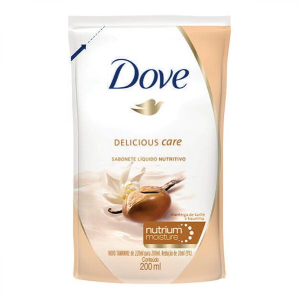 Sabonete Líquido Dove Karite Refil Com 200ml