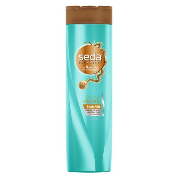 Shampoo Seda Bomba de Argan Com 325ml Unilever - Image 2