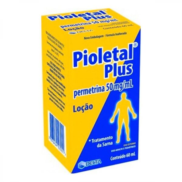 Pioletal 50mg/ml Loção Tópica Com 60ml Cellera