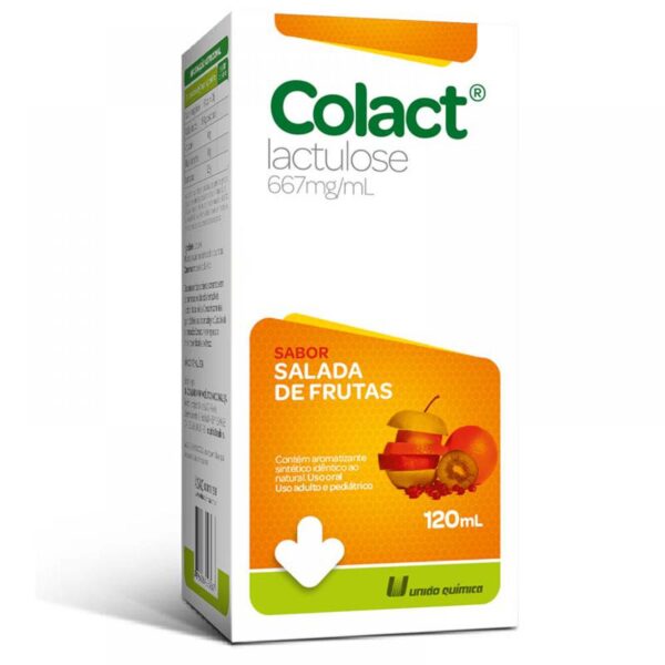 Colact Lactulose Salada de Frutas Solução Oral Com 120ml União Química - Image 2