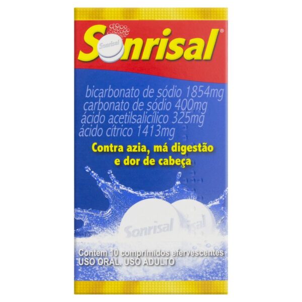 Sonrisal Tradicional Com 10 Comprimidos Efervecentes Cosmed - Image 2