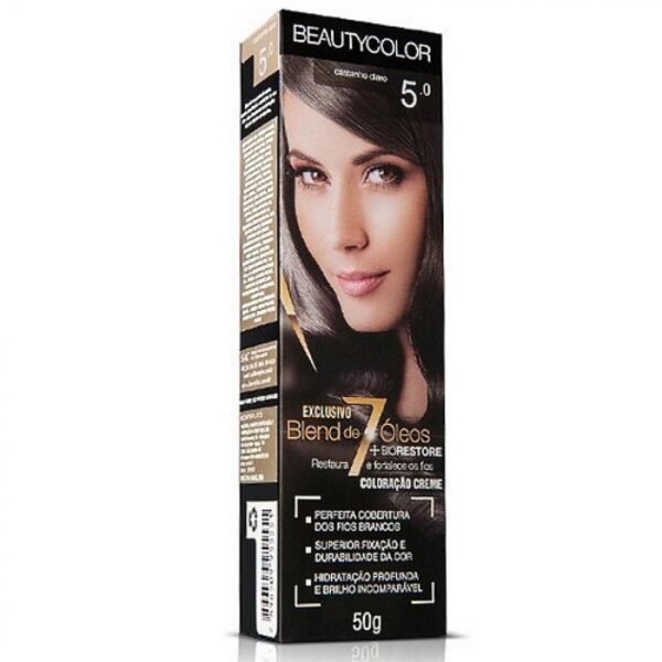 Tintura BeautyColor Creme 5.0 Castanho Claro