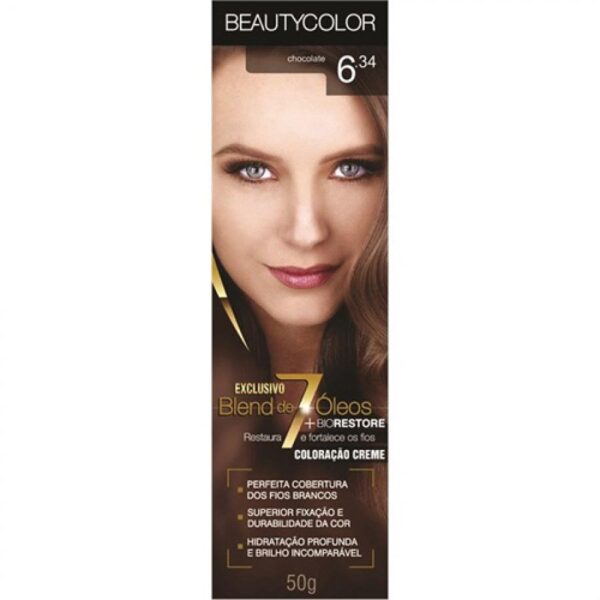 Tintura BeautyColor Creme 6.34 Chocolate