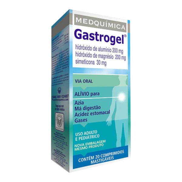 Gastrogel Com 20 Comprimidos Mastigáveis Medquimica - Image 2