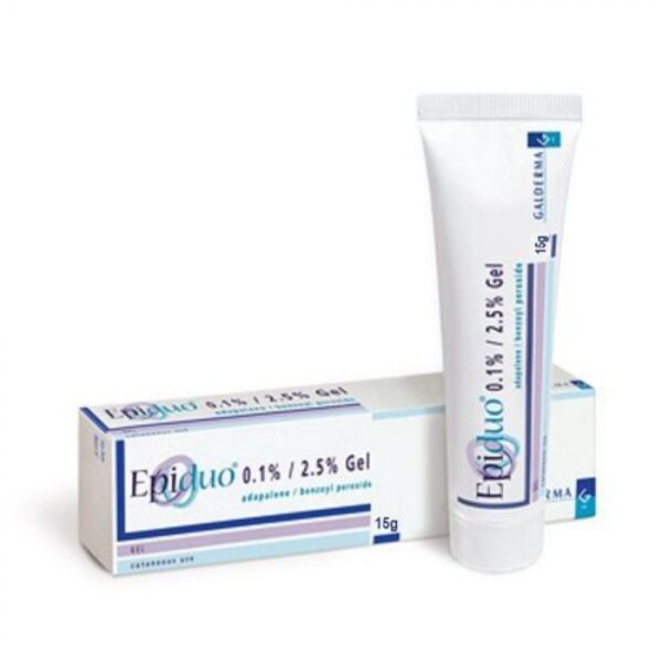 Epiduo 1mg/g + 25mg/g Gel Topico Com 30g Galderma