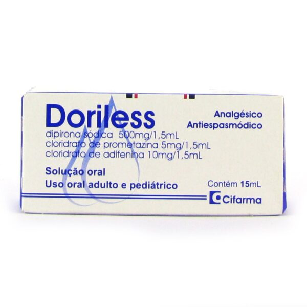 Doriless Solução Oral Gotas Com 15ml Cifarma - Image 2