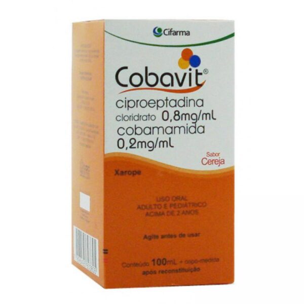 Cobapetit 0,8mg/ml 4mg/g Xarope Com 100ml Cifarma - Image 2