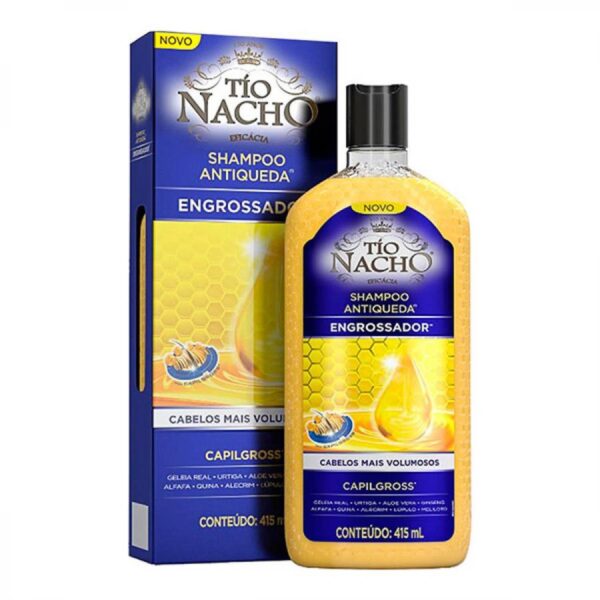 Shampoo Tío Nacho Antiqueda Engrossador Com 415ml