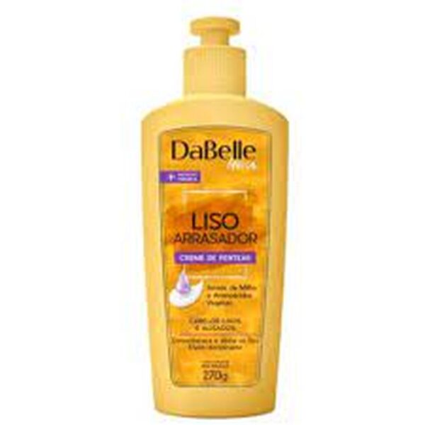 Creme de Pentear Dabelle Hair Liso Arrasador Com 270g