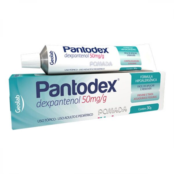 Pantodex Dexpantenol 50mg/g Pomada Com 30g Geolab